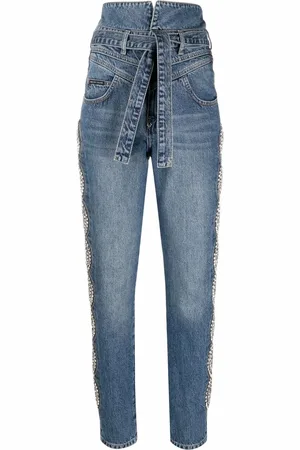 Philipp Plein Saint Tropez embellished high rise jeans