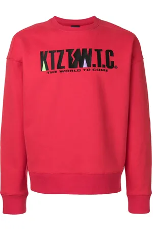 KTZ Mountain letter embroidered sweatshirt