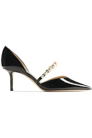 Jimmy Choo Aurelie 65mm pearl-embellished pumps