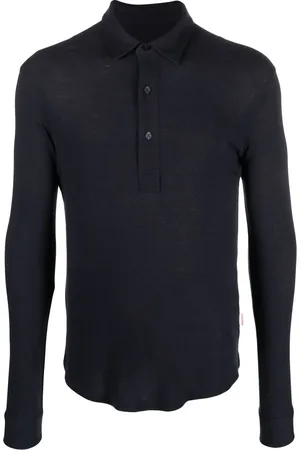 Orlebar Brown Button-front long-sleeved polo shirt