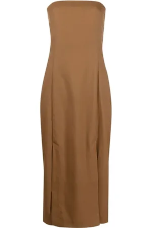 St Agni Strapless midi dress