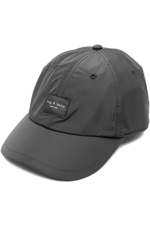 RAG&BONE Men Caps - Logo-patch recycled baseball cap