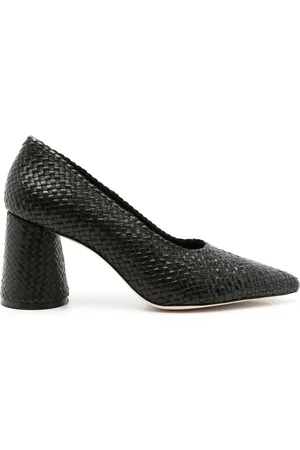 Sarah Chofakian Liam 80mm woven pumps