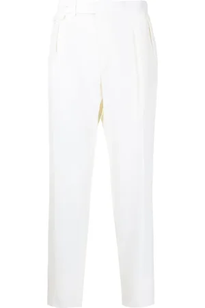 Ralph Lauren Double-pleat high-waisted trousers