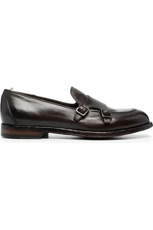 Officine creative Double buckle monk shoes