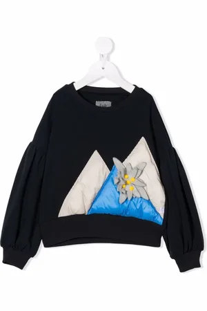 Il gufo Appliqu??-detail cotton sweatshirt