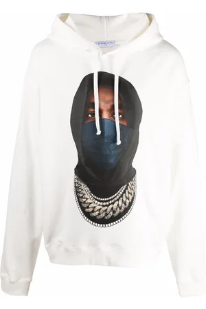 Ih Nom Uh Nit Graphic-print cotton hoodie