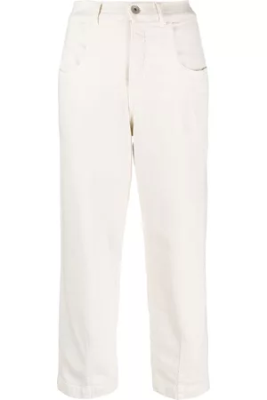 ELEVENTY Wide-leg cotton jeans