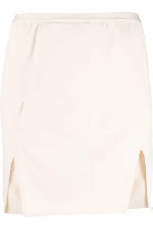 Rick Owens Front-slit mini skirt