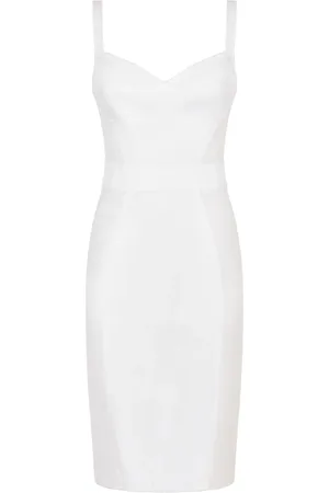 Dolce & Gabbana Lace-detail corset midi dress