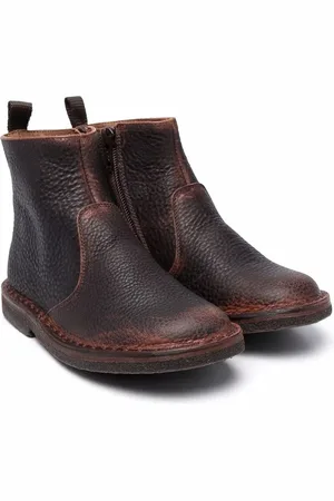 PèPè Grained leather ankle boots
