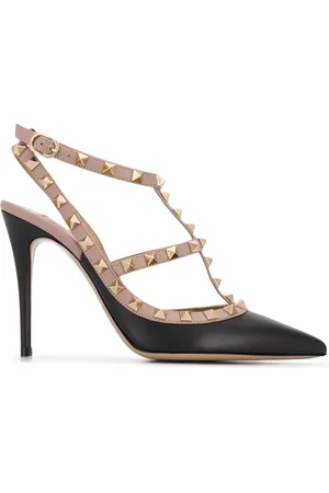 VALENTINO GARAVANI 105mm Rockstud leather pumps
