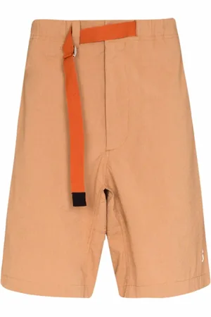 Kenzo Logo-print belted shorts