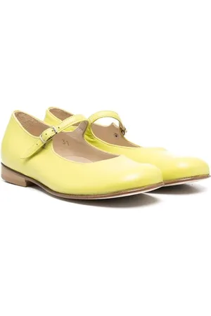 PèPè Marina leather ballerina shoes