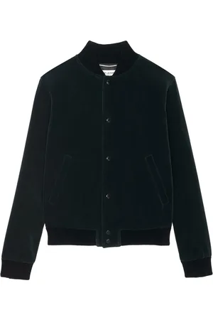 Saint Laurent Teddy velvet jacket