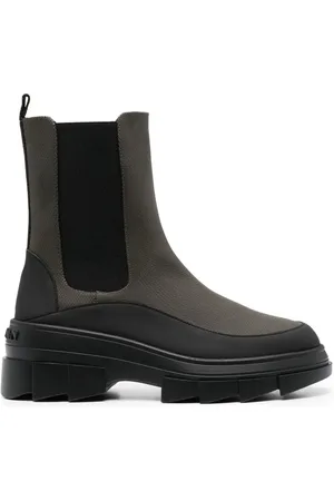 Stuart Weitzman Military slip-on boots