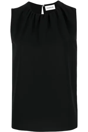 P.A.R.O.S.H. Gathered neckline blouse