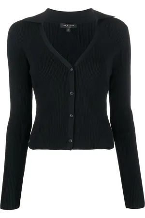 RAG&BONE Ribbed knitted cardigan