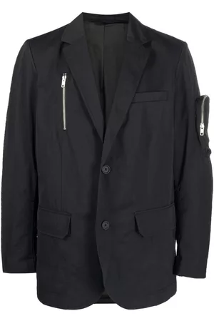 Helmut Lang Multi-pocket single-breasted blazer