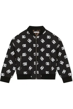 Dolce & Gabbana DG-logo quilted bomber jacket