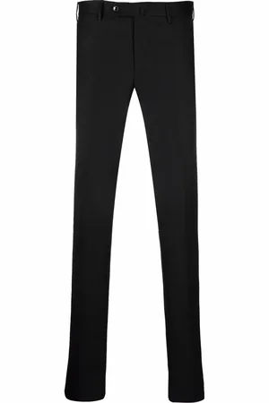 PT Torino Pressed-crease slim-fit tailored trousers