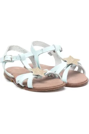 PèPè Star-patch strappy sandals