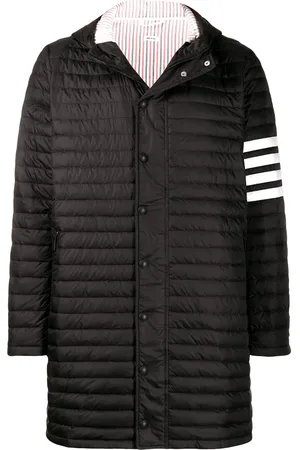 Thom Browne 4-bar padded coat