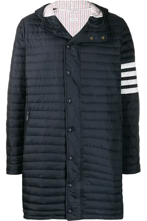 Thom Browne 4-Bar padded coat