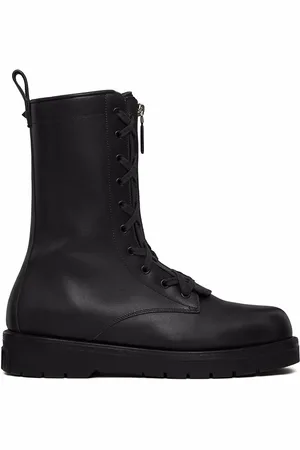 VALENTINO GARAVANI XCOMBAT leather boots