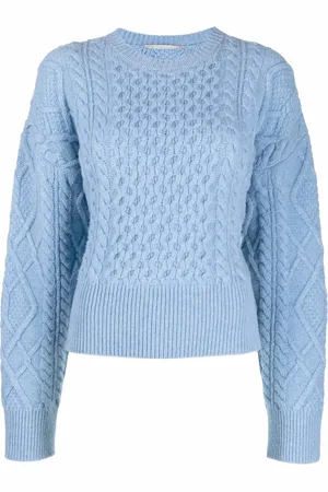 Stella McCartney Aran-knit cropped jumper