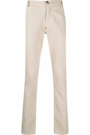 Philipp Plein Elasticated-waist straight-leg jeans