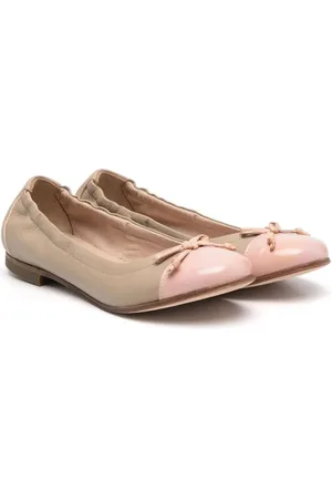PèPè Bow-detail ballerina shoes