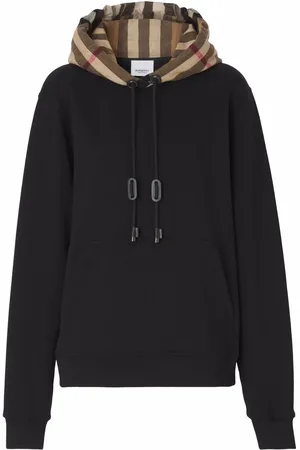 Burberry Vintage-check cotton hoodie