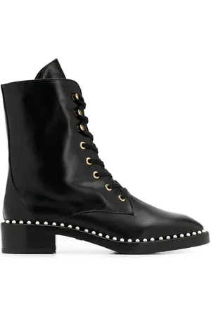 Stuart Weitzman Sondra pearl lined boots
