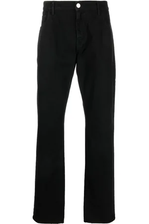 RAF SIMONS Mid-rise straight-leg jeans