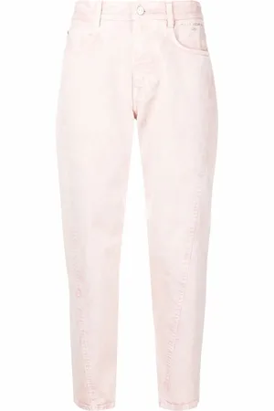 Stella McCartney Faded cropped jeans