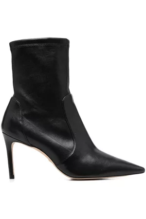 Stuart Weitzman Leather stretch bootie