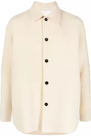 Jil Sander Button-up long-sleeved overshirt