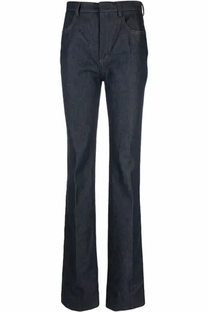 Saint Laurent High-waisted bootcut jeans