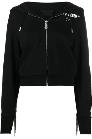 Philipp Plein Fringe detail hoodie