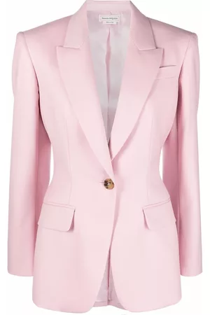 Alexander McQueen Single-breasted wool blazer