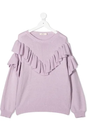 Le pandorine Ruffle trim jumper