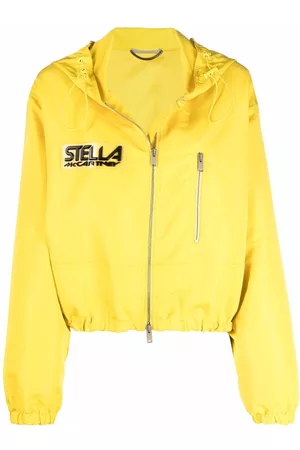 Stella McCartney Logo-patch hooded jacket