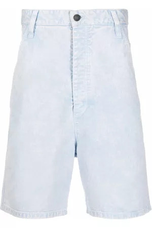 Ami Knee-length denim shorts