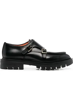santoni Side buckle-fastening detail loafers