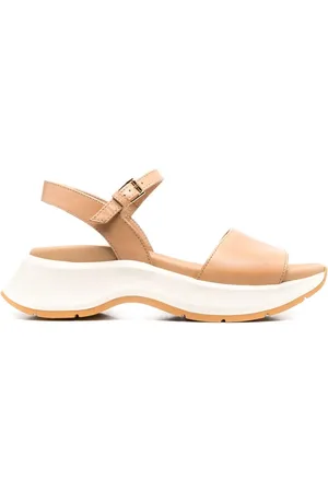 Hogan 60mm open-toe leather sandals