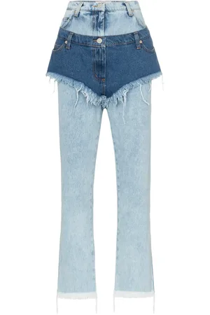 Natasha Zinko High waist layered shorts jeans