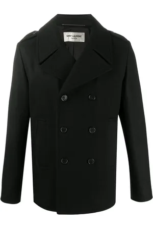 Saint Laurent Wool peacoat