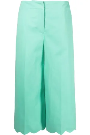 Moschino High-waist cropped trousers