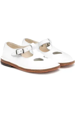 PèPè Leather cut-out shoes